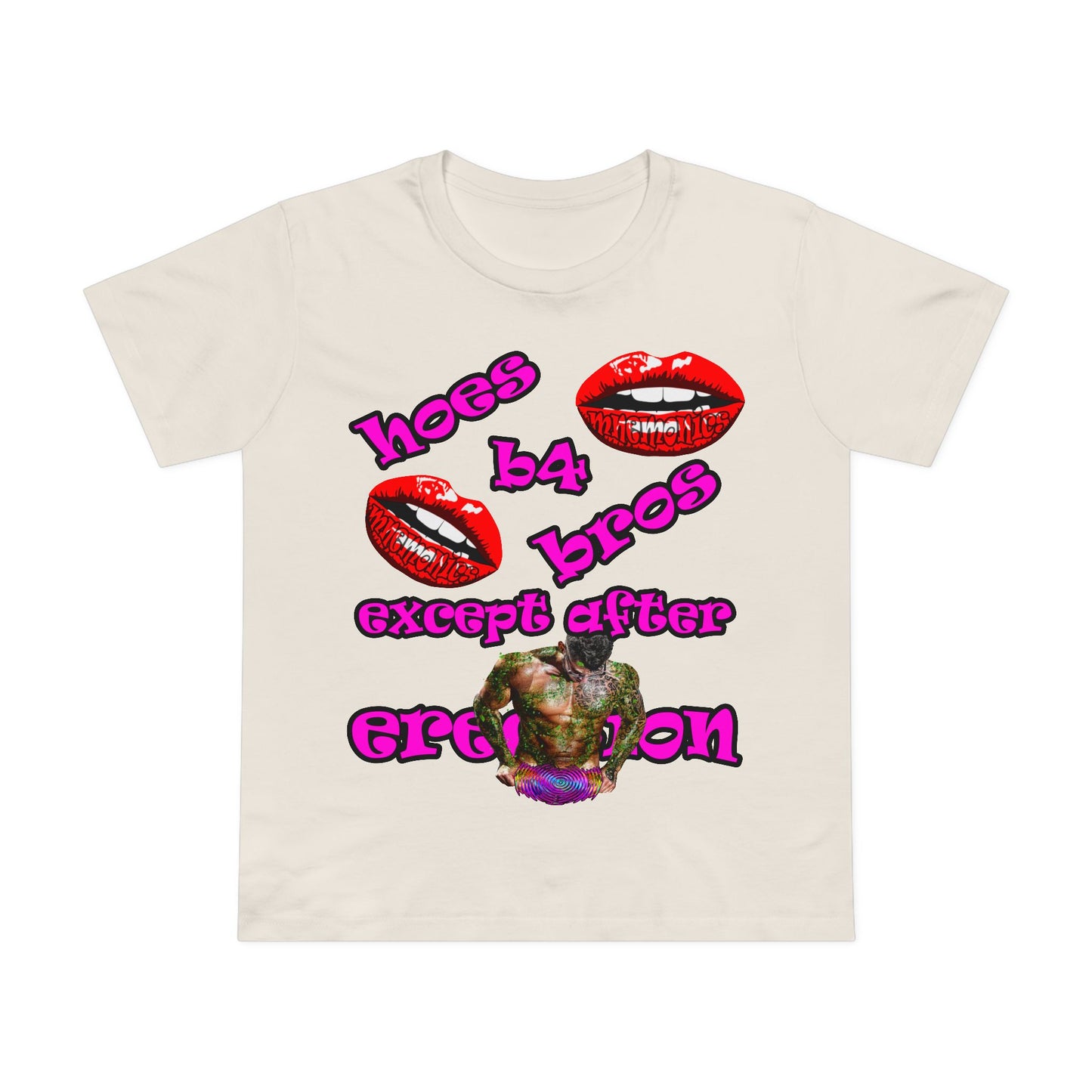 hoes b4 bros - Women’s Maple Tee