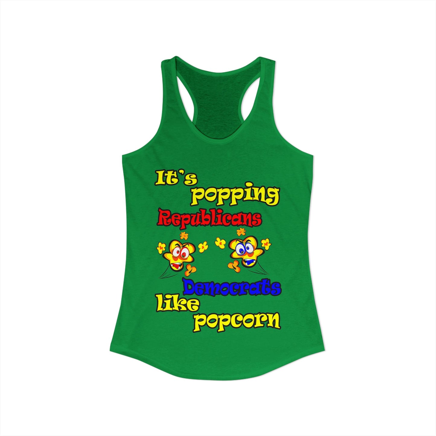popping like popcorn - Women's Ideal Racerback Tank