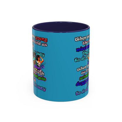 doggystyle - Accent Mug (turquoise)