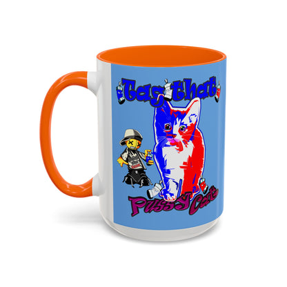 tag that - Accent Mug (light blue)