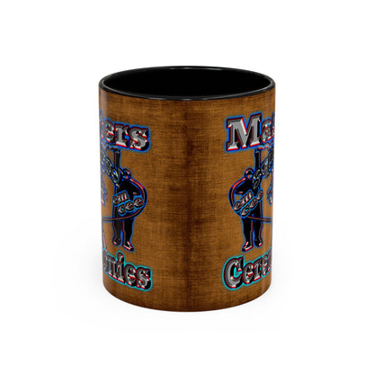 em cee squared - Accent Mug (brown papyrus)