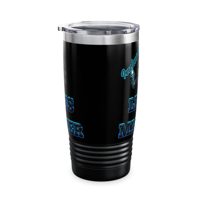 irrelevant - Ringneck Tumbler, 20oz (black)