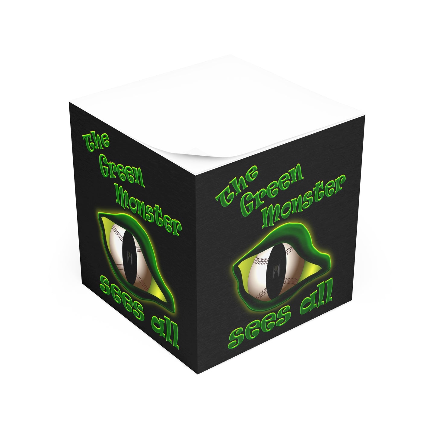 green monster - note cube (black)