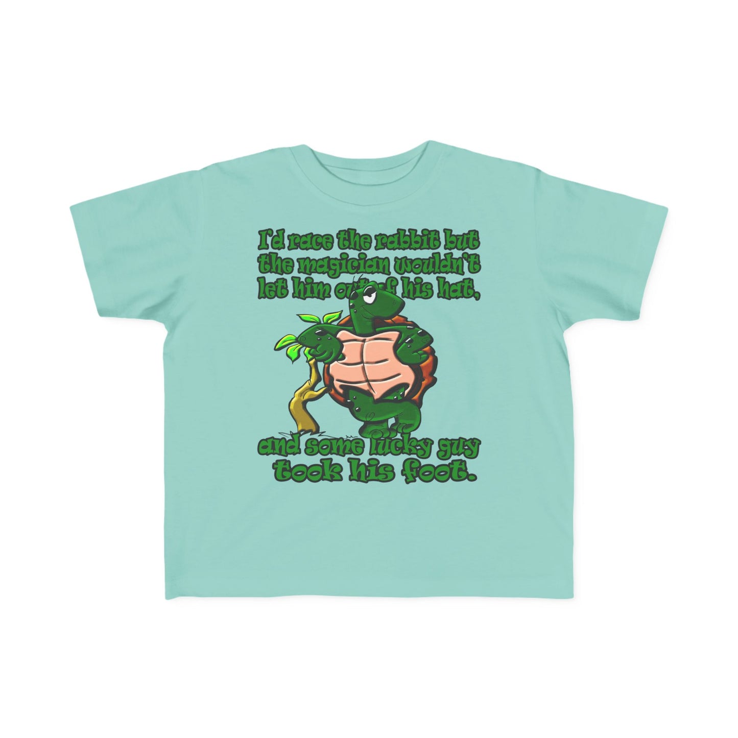 turtle race - Toddler's Fine Jersey Tee