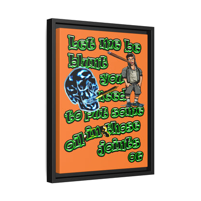 og - framed canvas art (crusta)
