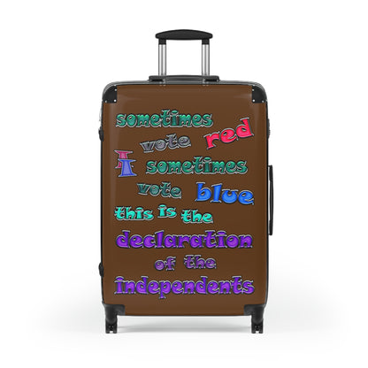 declaration of the independents - Suitcase (brown)