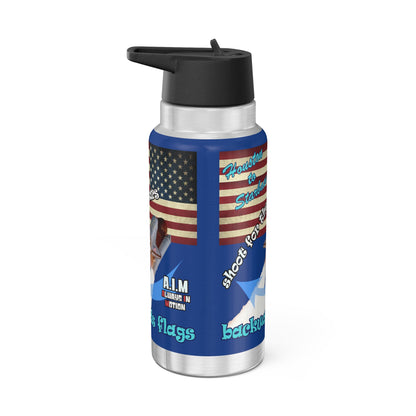 shoot for the stars - Gator Tumbler, 32oz (dark blue)