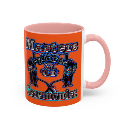 em cee squared - Accent Mug (orange)