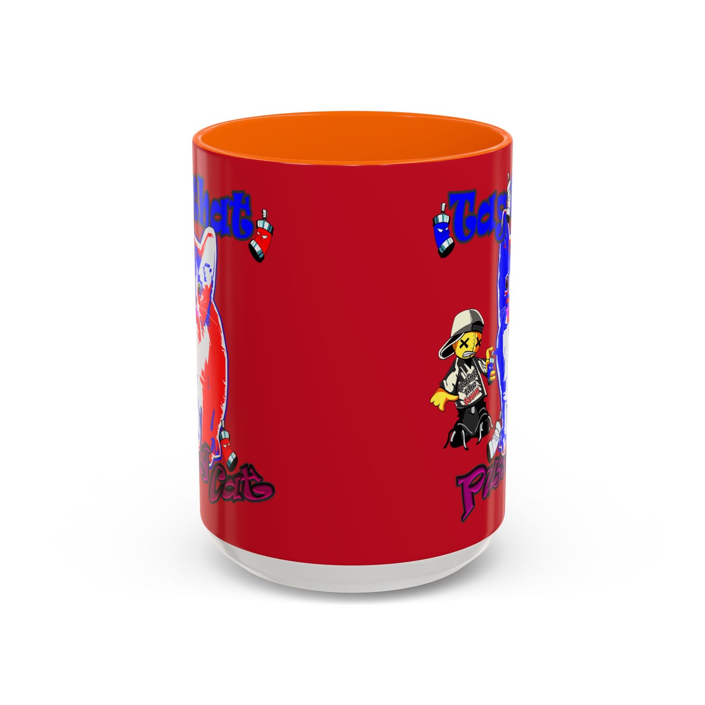 tag that - Accent Mug (dark red)