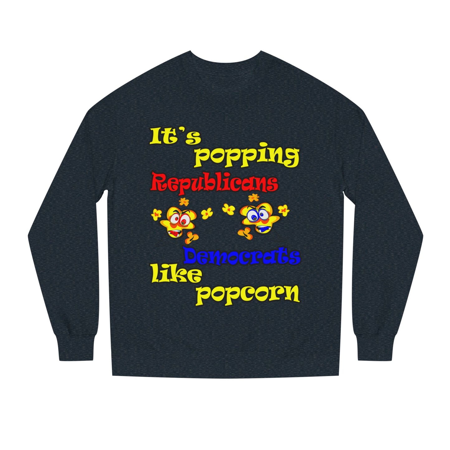 popping like popcorn - Unisex Crew Neck Sweatshirt