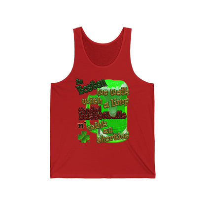 celtics logo - Unisex Jersey Tank