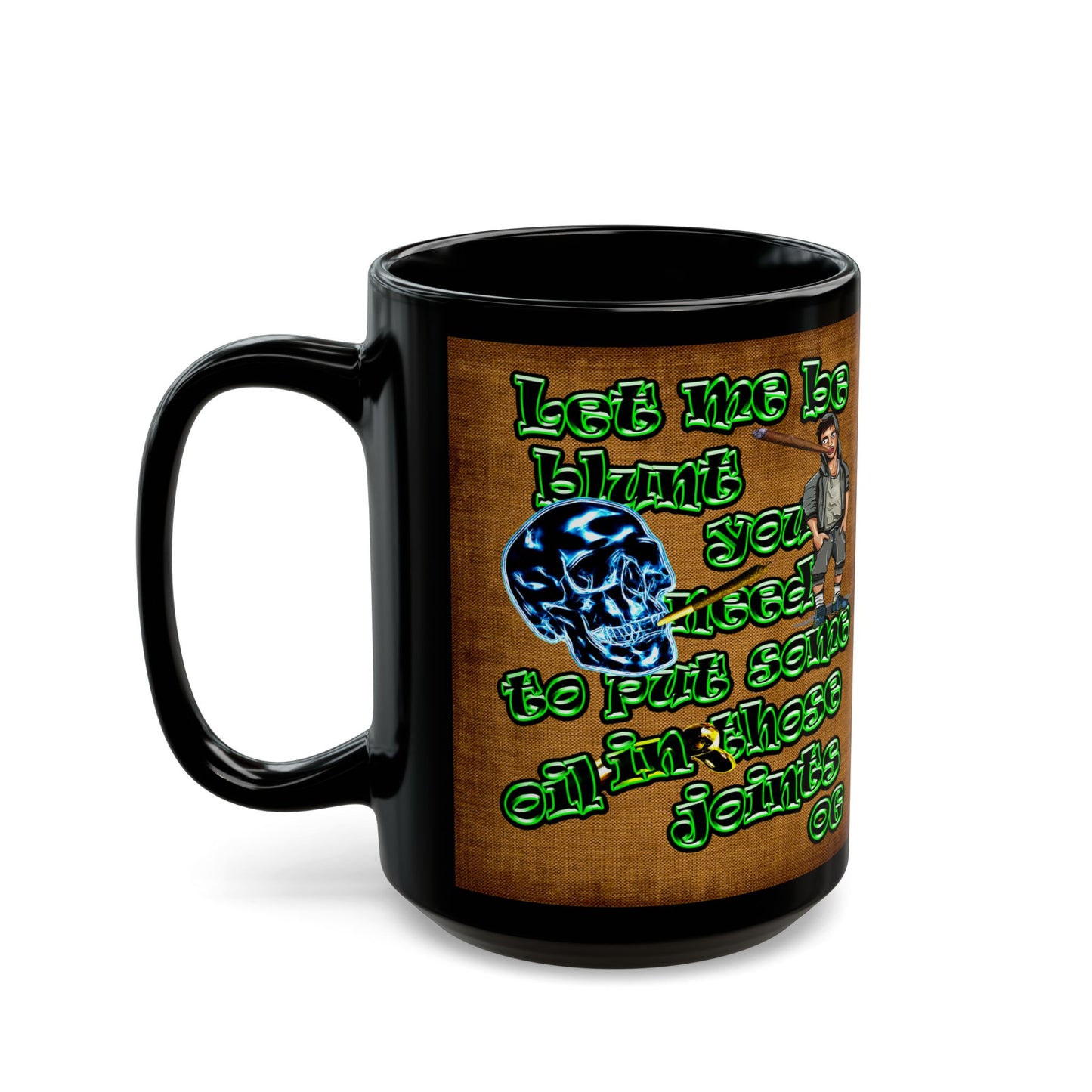 og - Black Mug (brown papyrus)