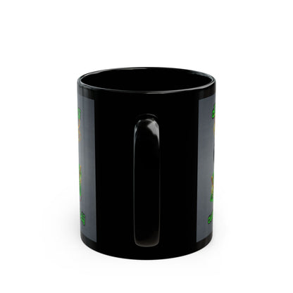 disc jockey - Black Mug (grey-light grey)