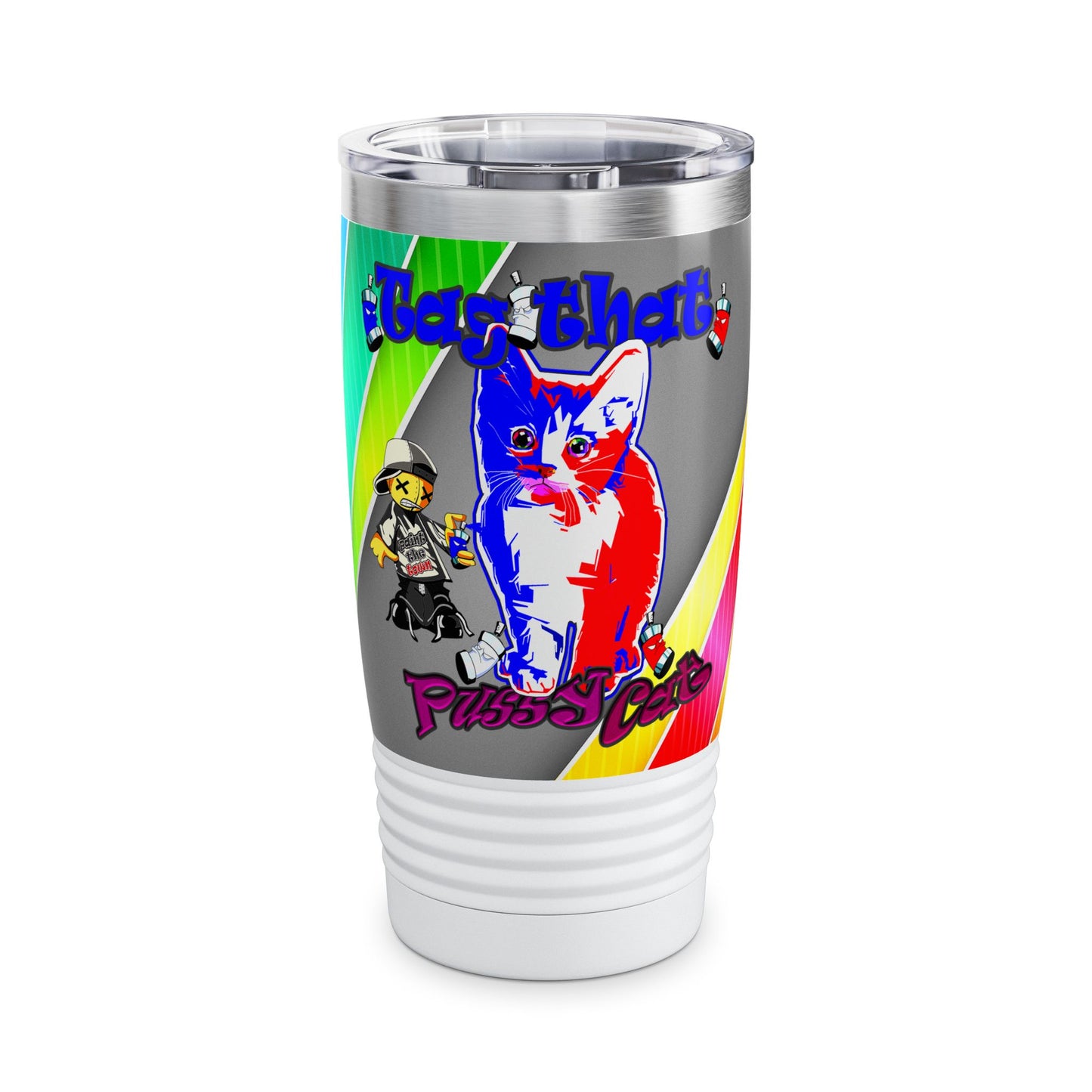 tag that - Ringneck Tumbler, 20oz (rainbow split)