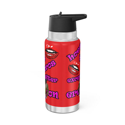 hoes b4 bros - Gator Tumbler, 32oz (red)