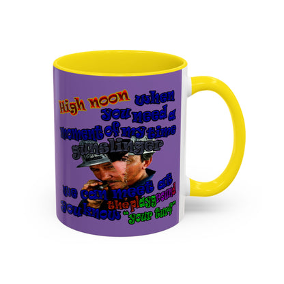 high noon - Accent Mug (light purple)