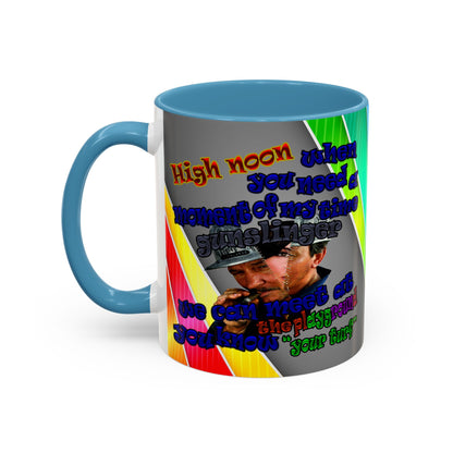 high noon - Accent Mug (rainbow split)