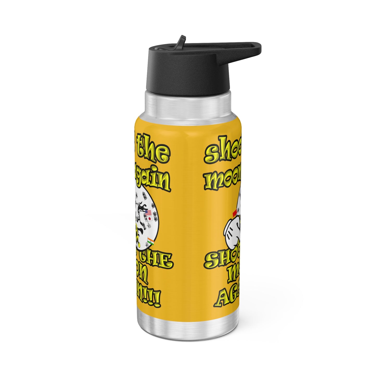 shoot the moon again - Gator Tumbler, 32oz (yellow)