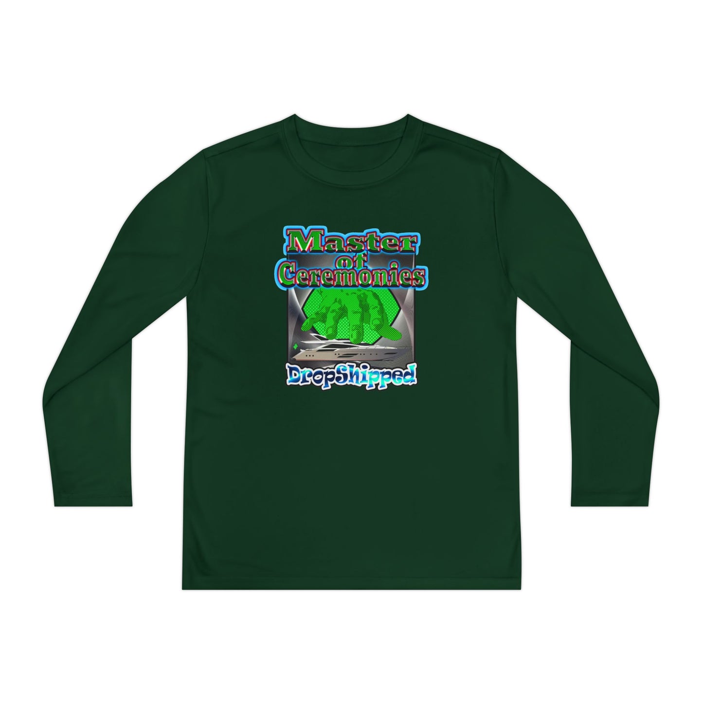 logo - Youth Long Sleeve Competitor Tee