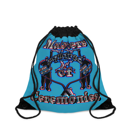 em cee squared - Drawstring Bag (turquoise)