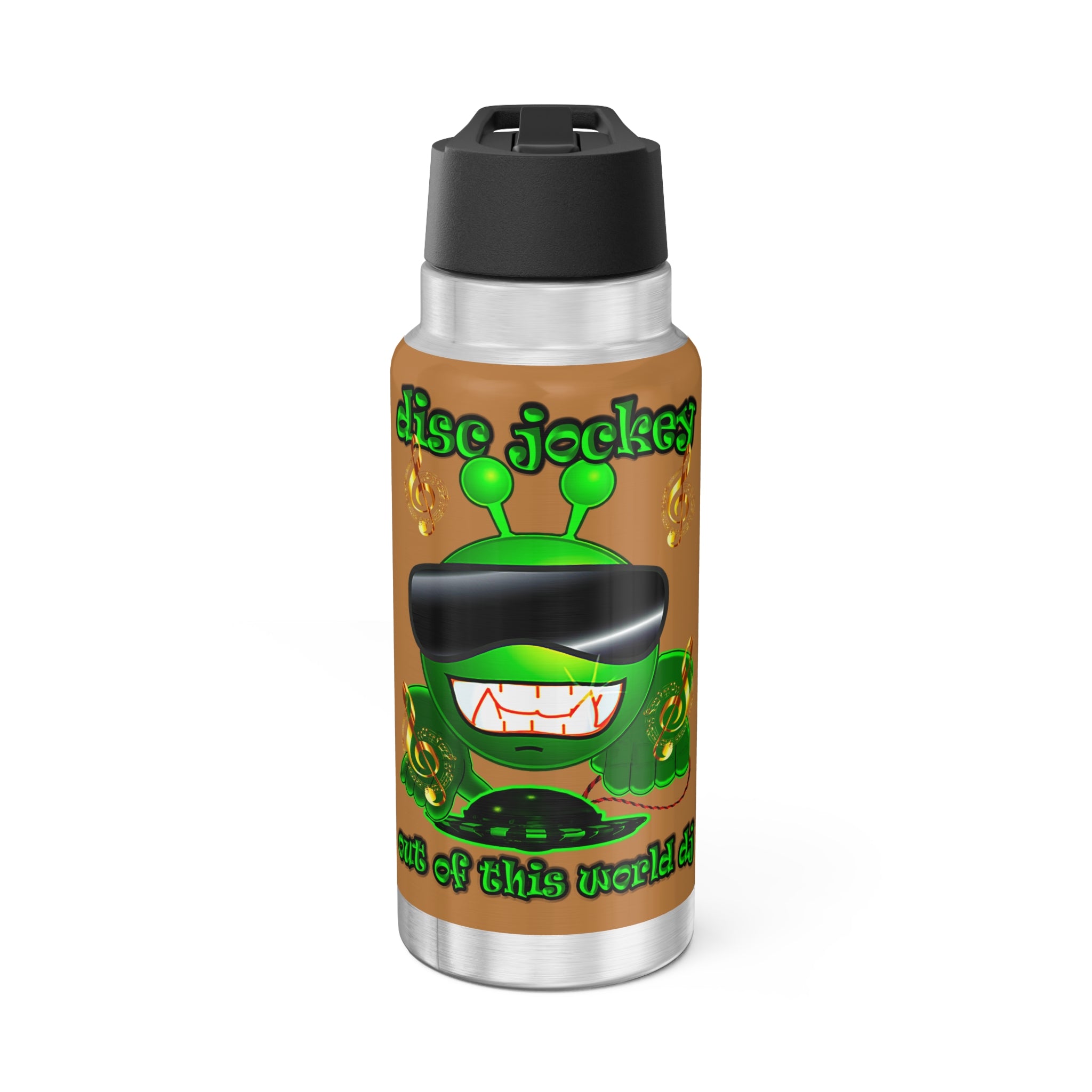 disc jockey - Gator Tumbler, 32oz (light brown)