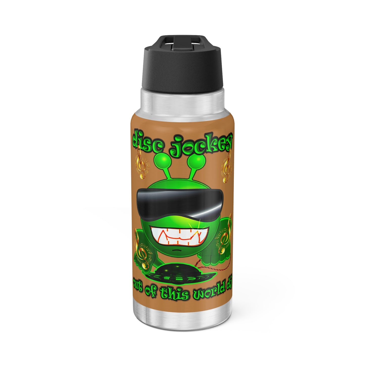 disc jockey - Gator Tumbler, 32oz (light brown)
