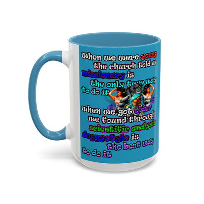 doggystyle - Accent Mug (turquoise)