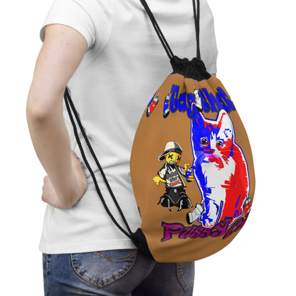 tag that - Drawstring Bag (light brown)