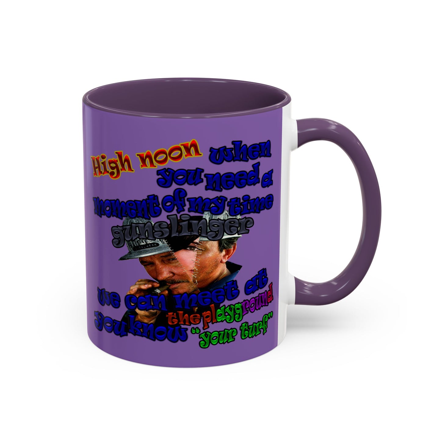 high noon - Accent Mug (light purple)