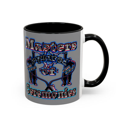 em cee squared - Accent Mug (grey)