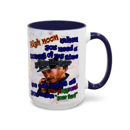 high noon - Accent Mug (white marble)