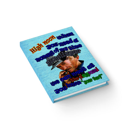 high noon - journal-lined (faded blue)