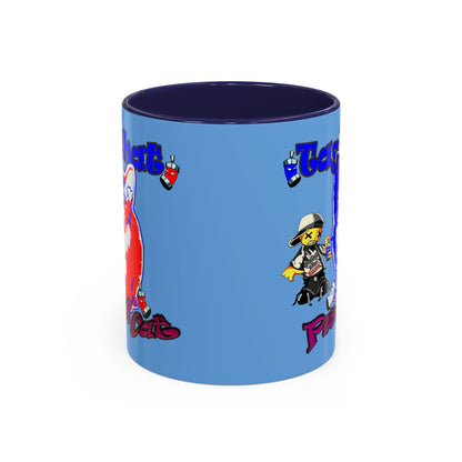 tag that - Accent Mug (light blue)