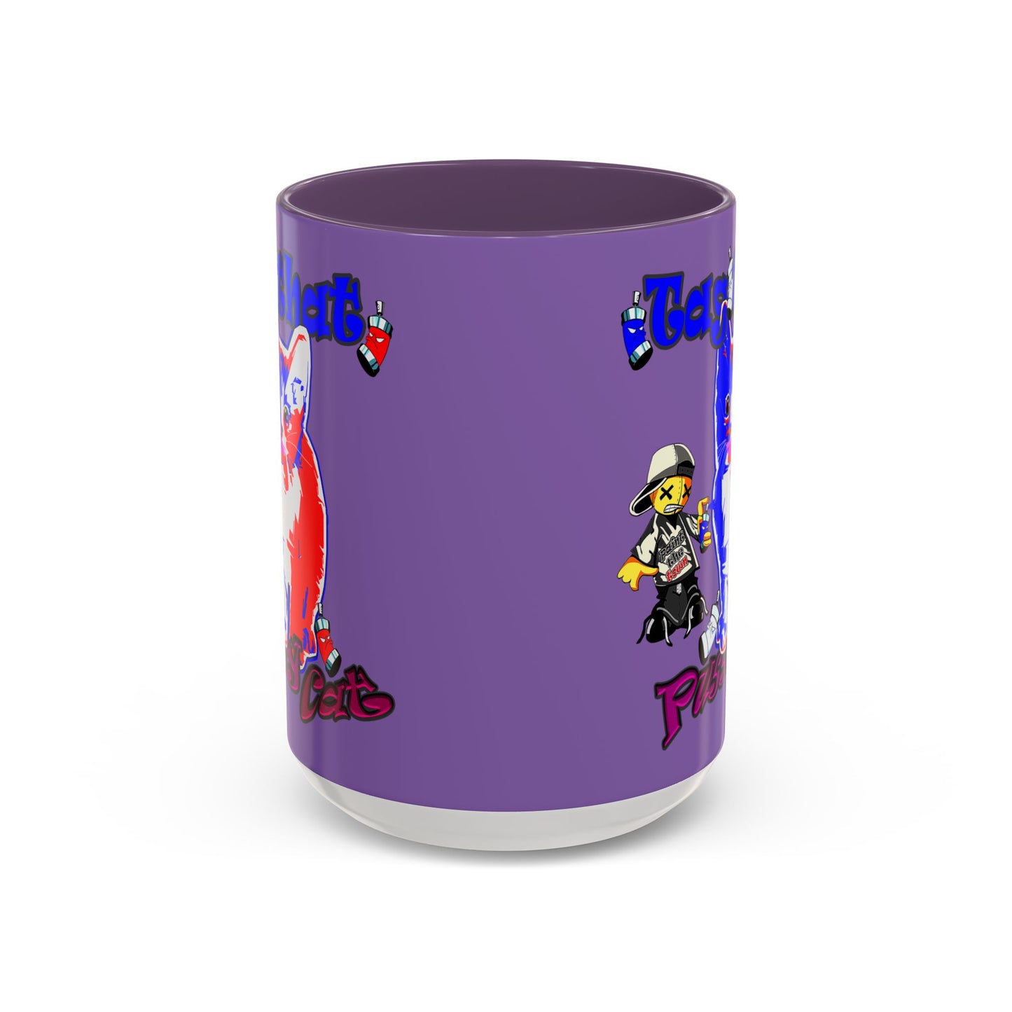 tag that - Accent Mug (light purple)