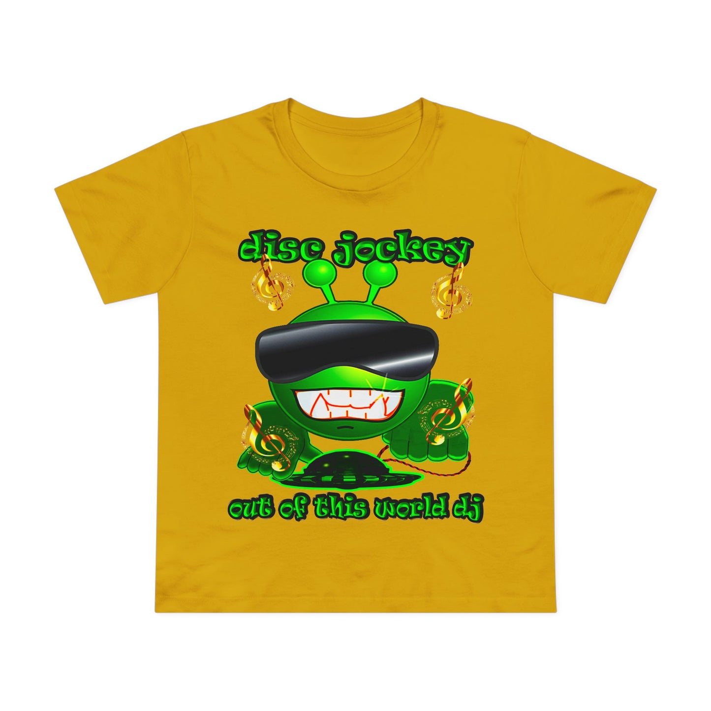 disc jockey - Women’s Maple Tee