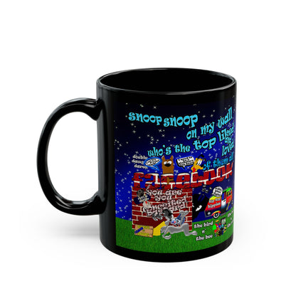 snoops - Black Mug