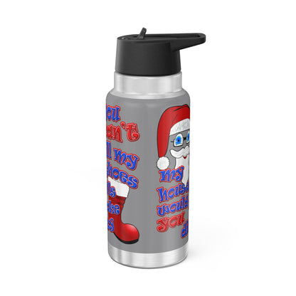 santa's shoes - Gator Tumbler, 32oz (grey)