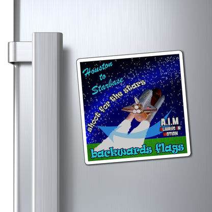 shoot for the stars - Magnets - ('snoops' background)
