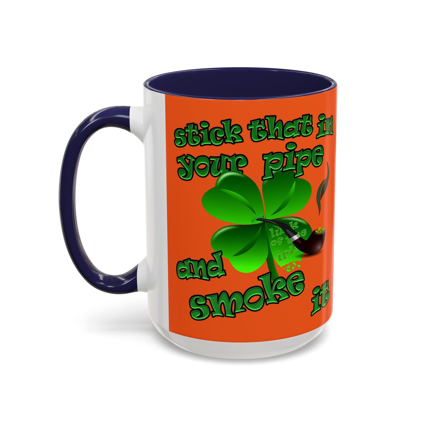 celtics logo - Accent Mug (orange)