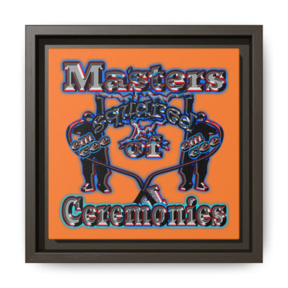 em cee squared - framed canvas art (crusta)