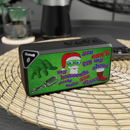 santa's shoes - Jabba Bluetooth Speaker (green turf)