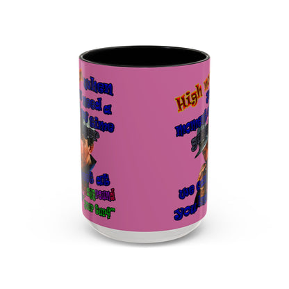 high noon - Accent Mug (light pink)