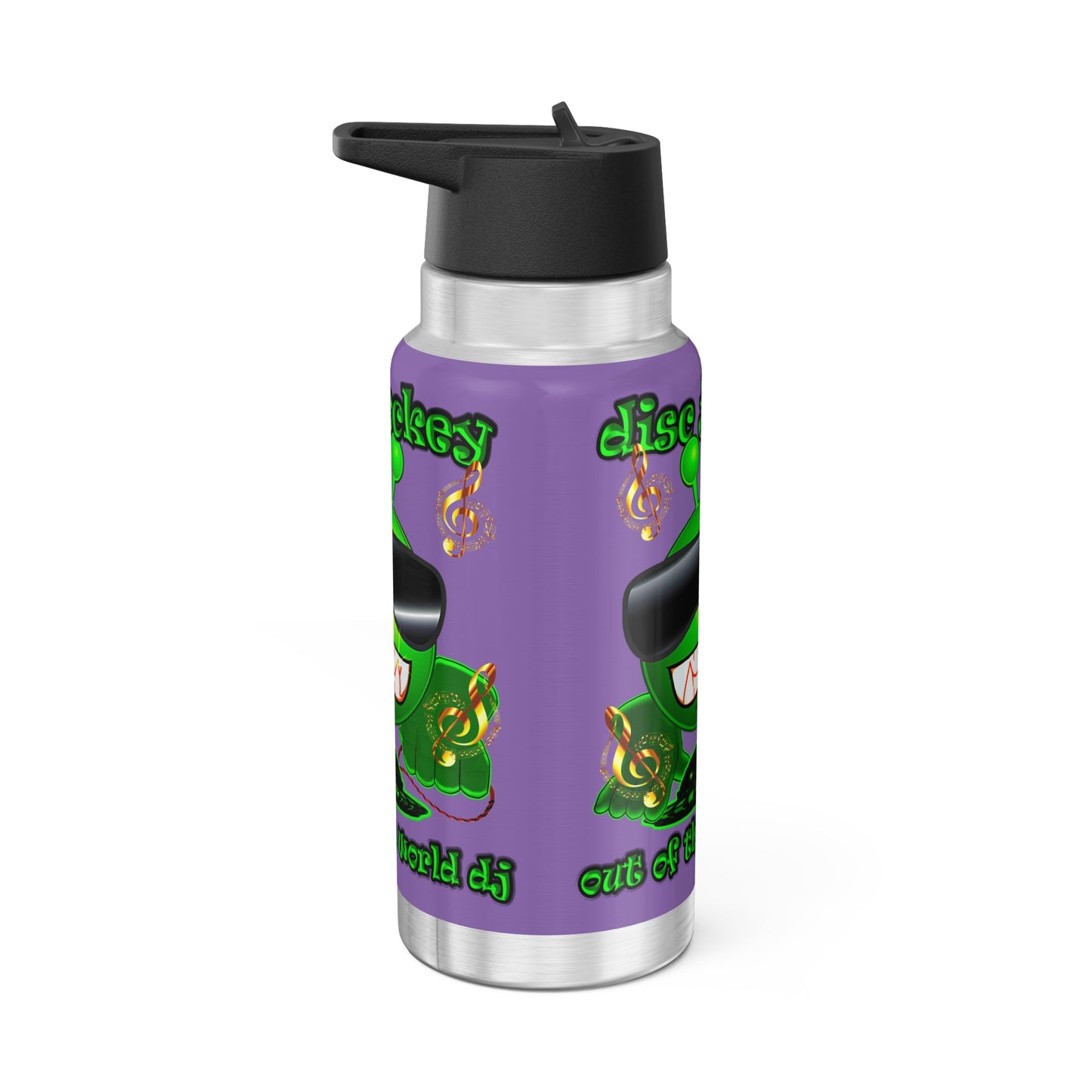 disc jockey - Gator Tumbler, 32oz (light purple)