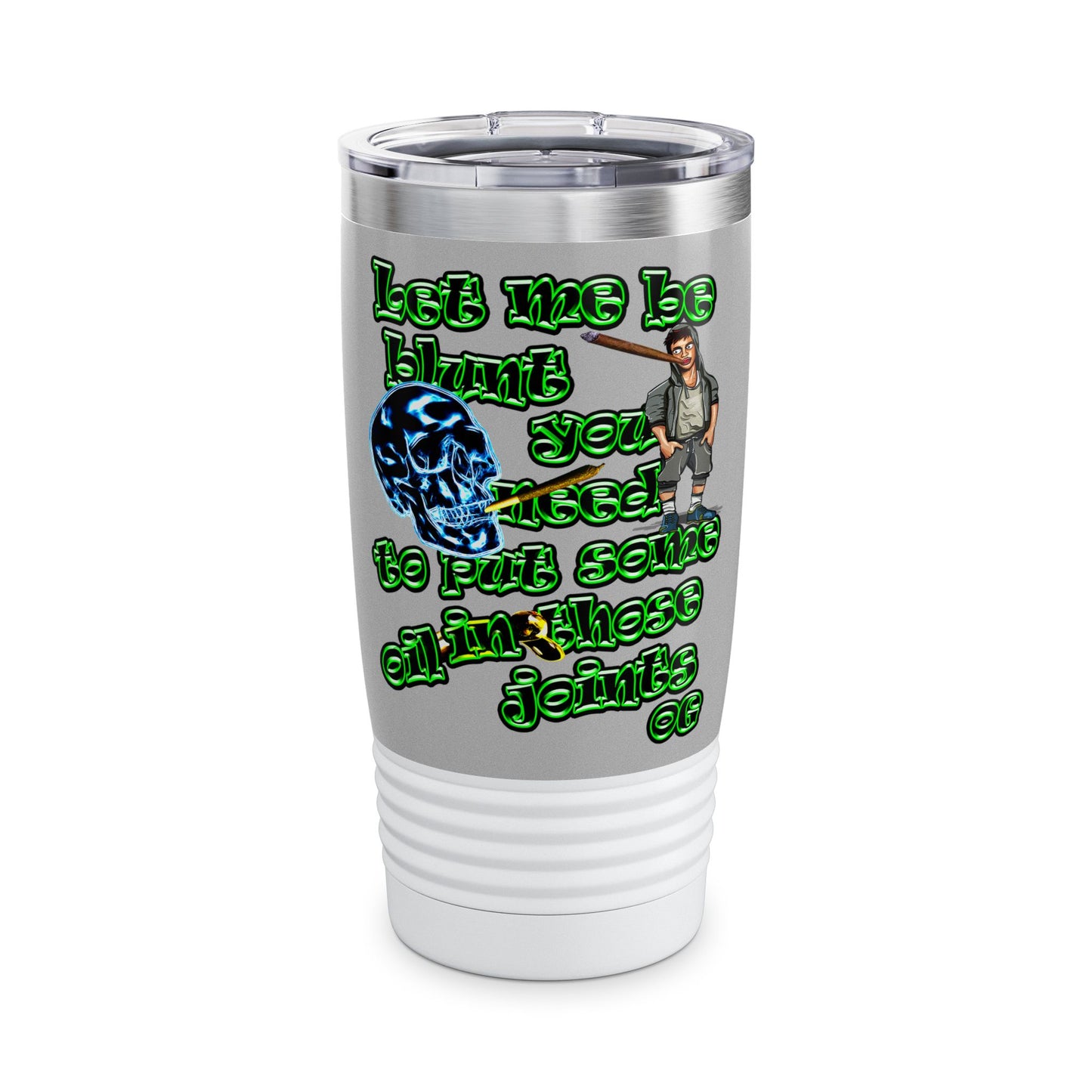 og - Ringneck Tumbler, 20oz (light grey)