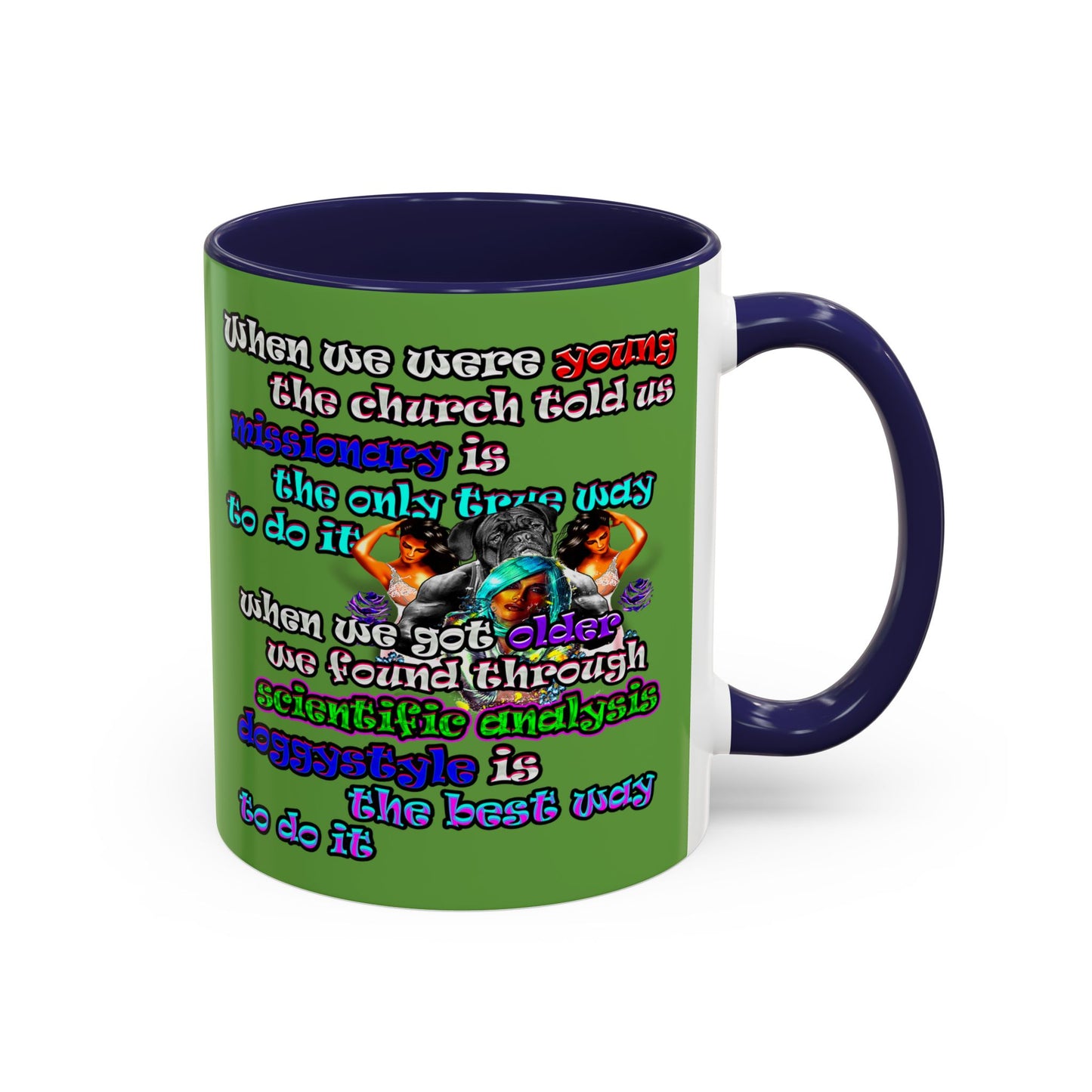 doggystyle - Accent Mug (green)