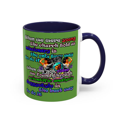 doggystyle - Accent Mug (green)