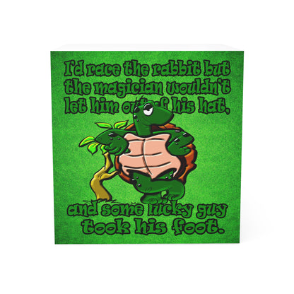 turtle race - note cube (green turf)