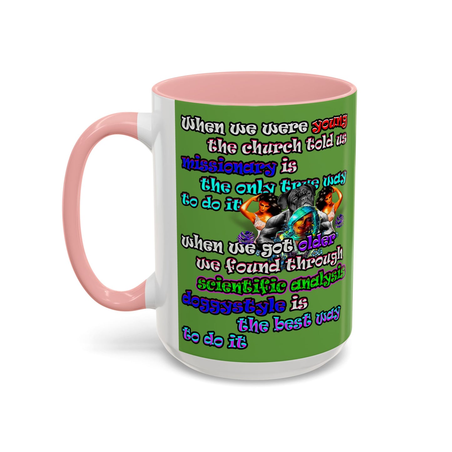 doggystyle - Accent Mug (green)