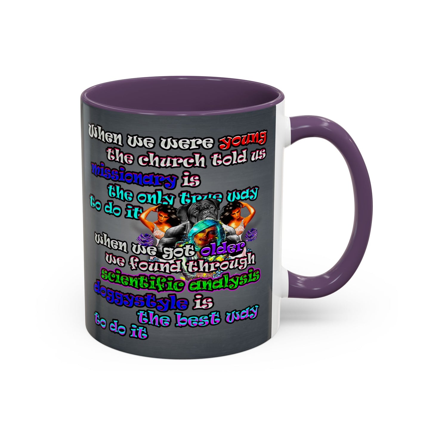doggystyle - Accent Mug (grey-light grey)