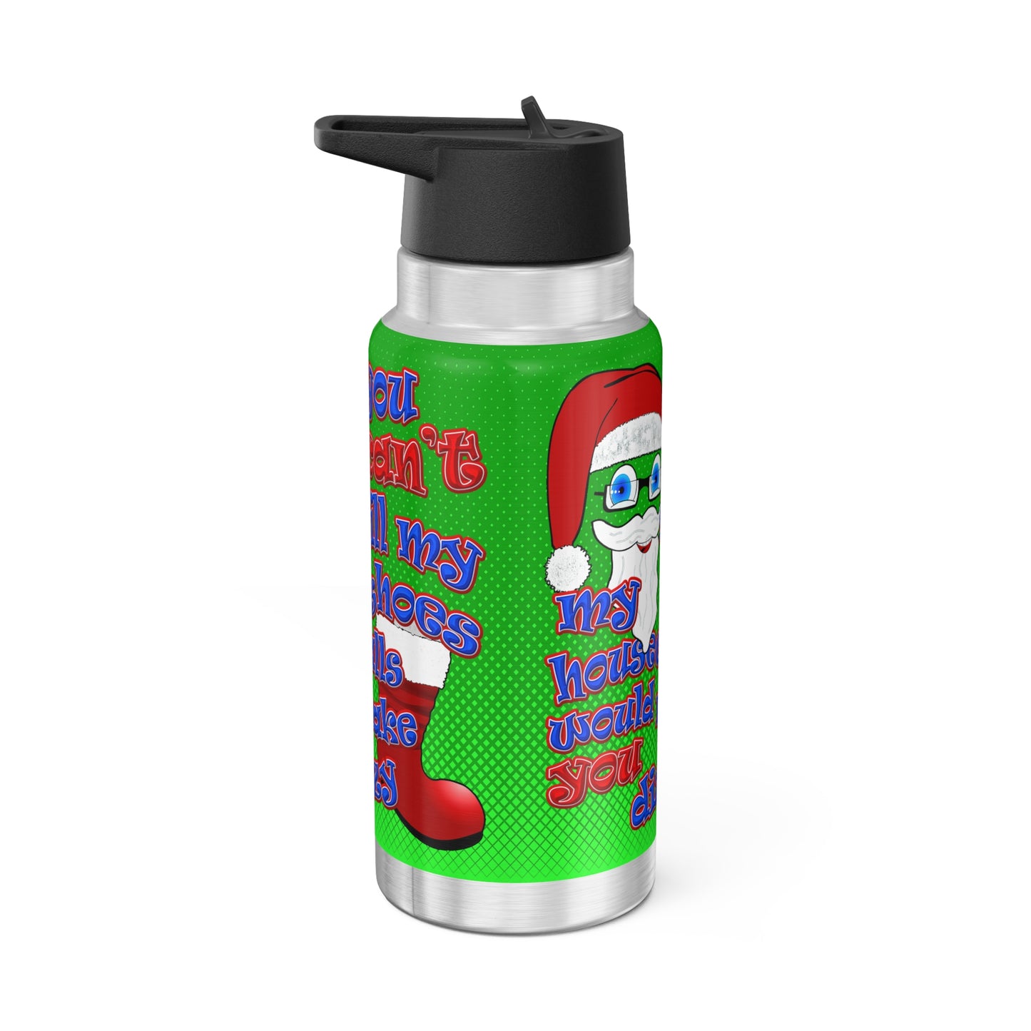 santa's shoes - Gator Tumbler, 32oz  (logo green)